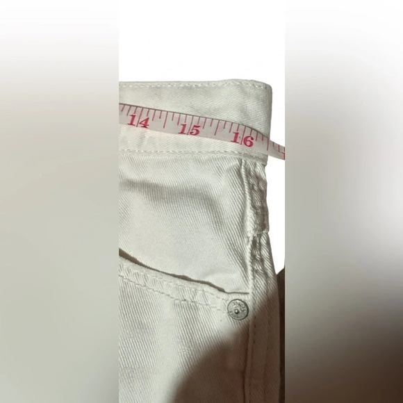 Free People White Shorts size 26 Spring Summer - Picture 4 of 6